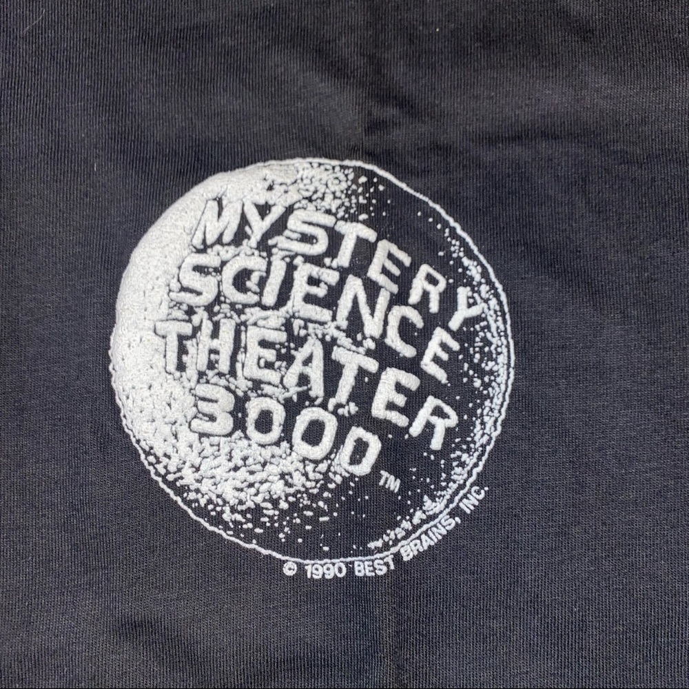 Vintage 90s Mystery Science Theater 3000 tee size XL men single stitched - Picture 2 of 9